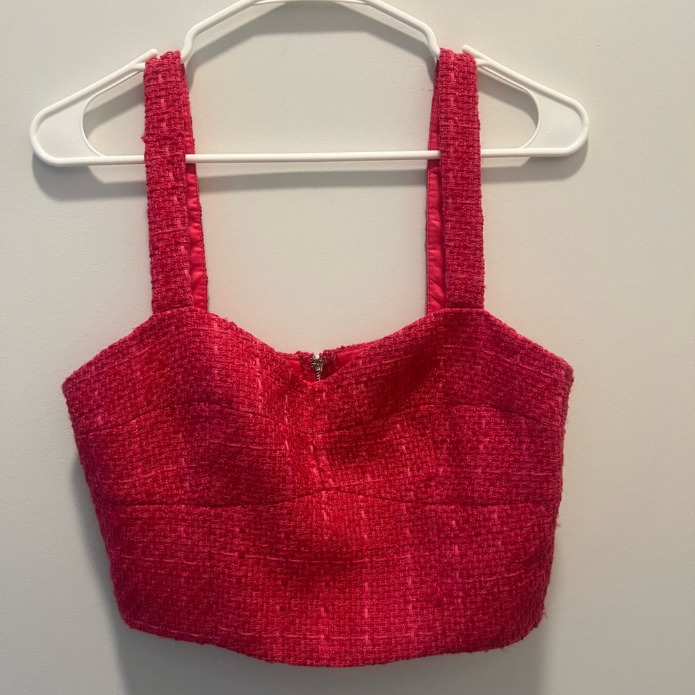 Elegant Red Women's Top